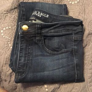 American Eagle hi-rise jegging super stretch sz 10